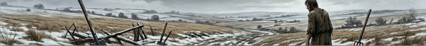 desolation of Northern England in 11th century after the harrying of the North