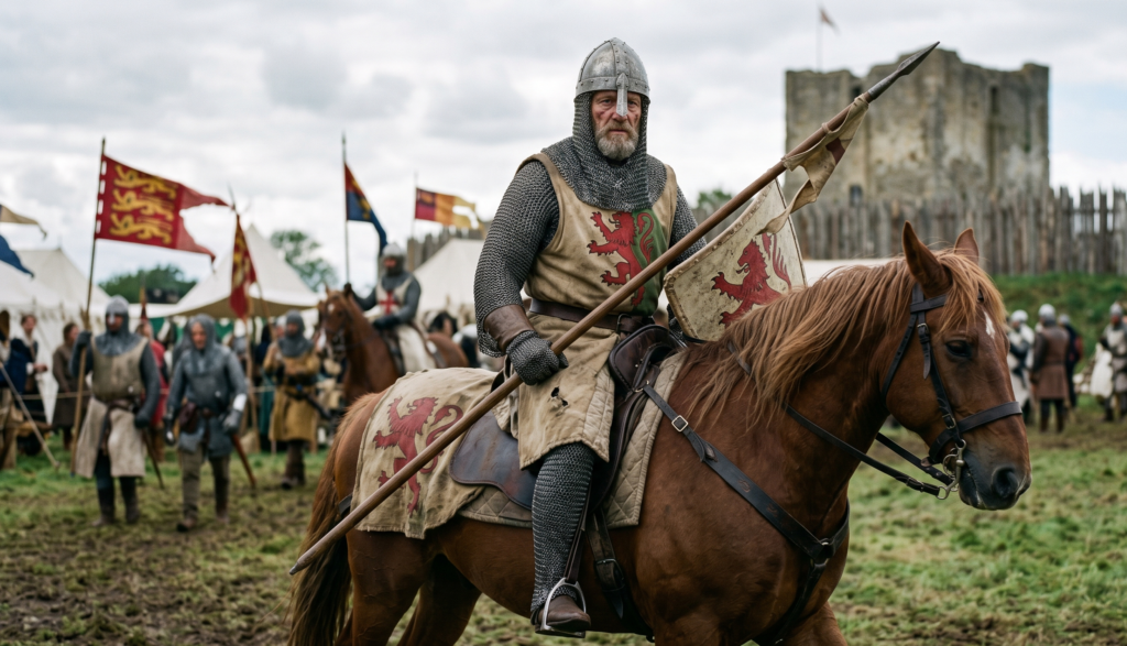 William Marshal was 70 years old when he died and served 4 monarchs