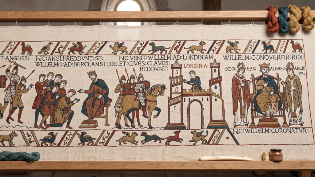 The Missing Piece of the Bayeaux Tapestry