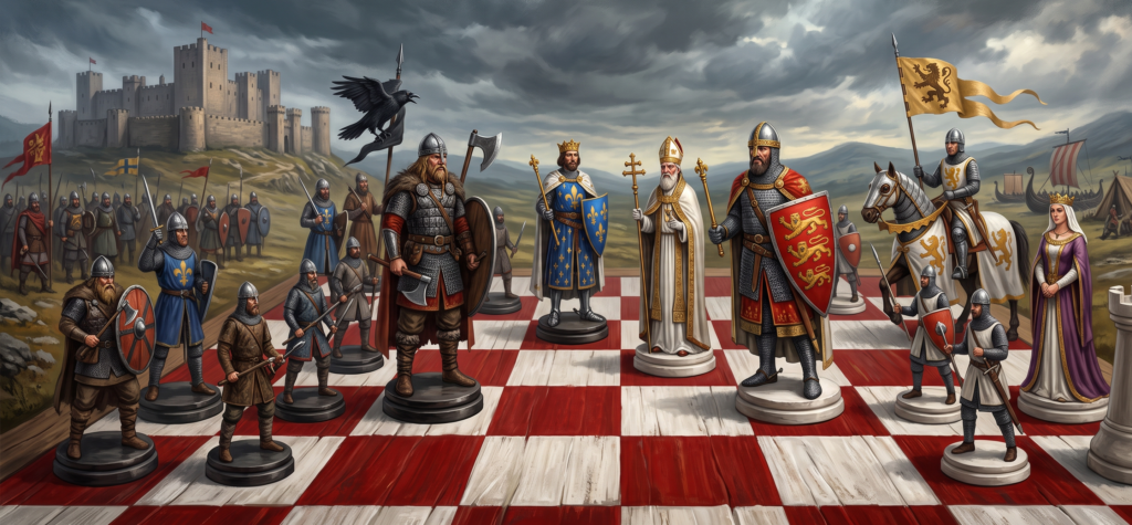 The Chessboard of the Norman Invasion