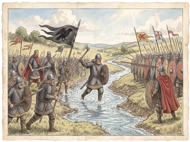 Harald Hardrada at Fulford Gate