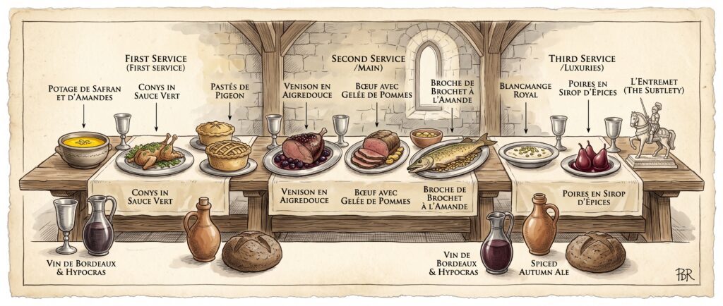 The Menu of a Norman Feast