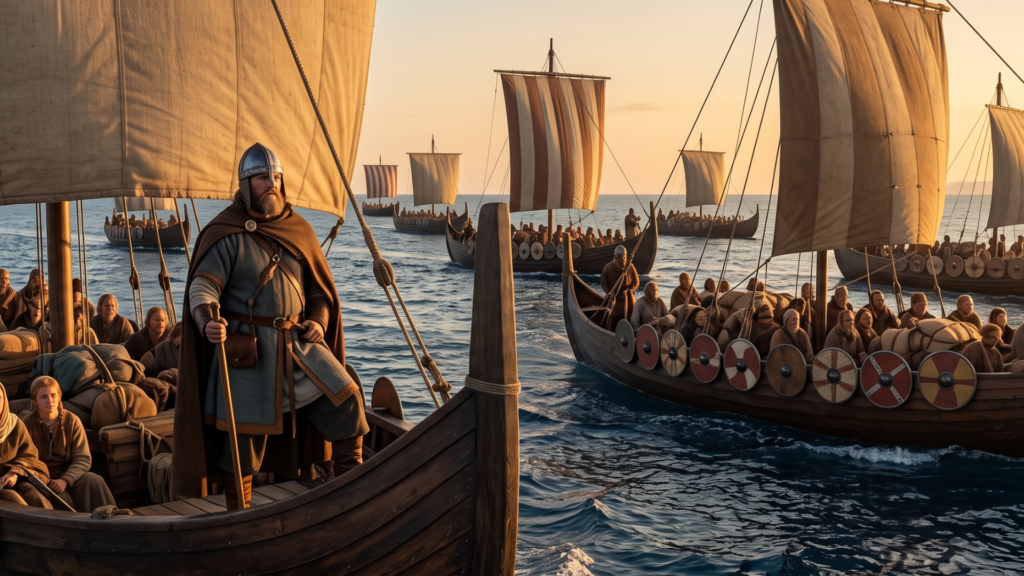 The Voyage of the Anglo Saxon Disaspora