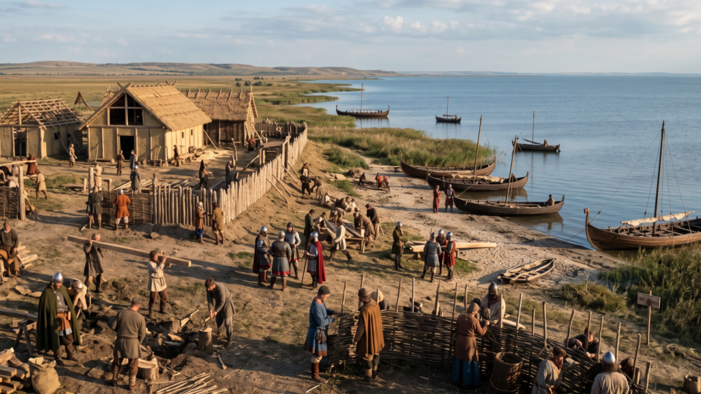 The Saxon Settlements of the Byzantine Empire