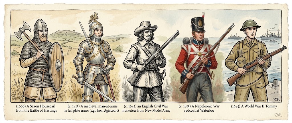 Evolution of the British Soldier